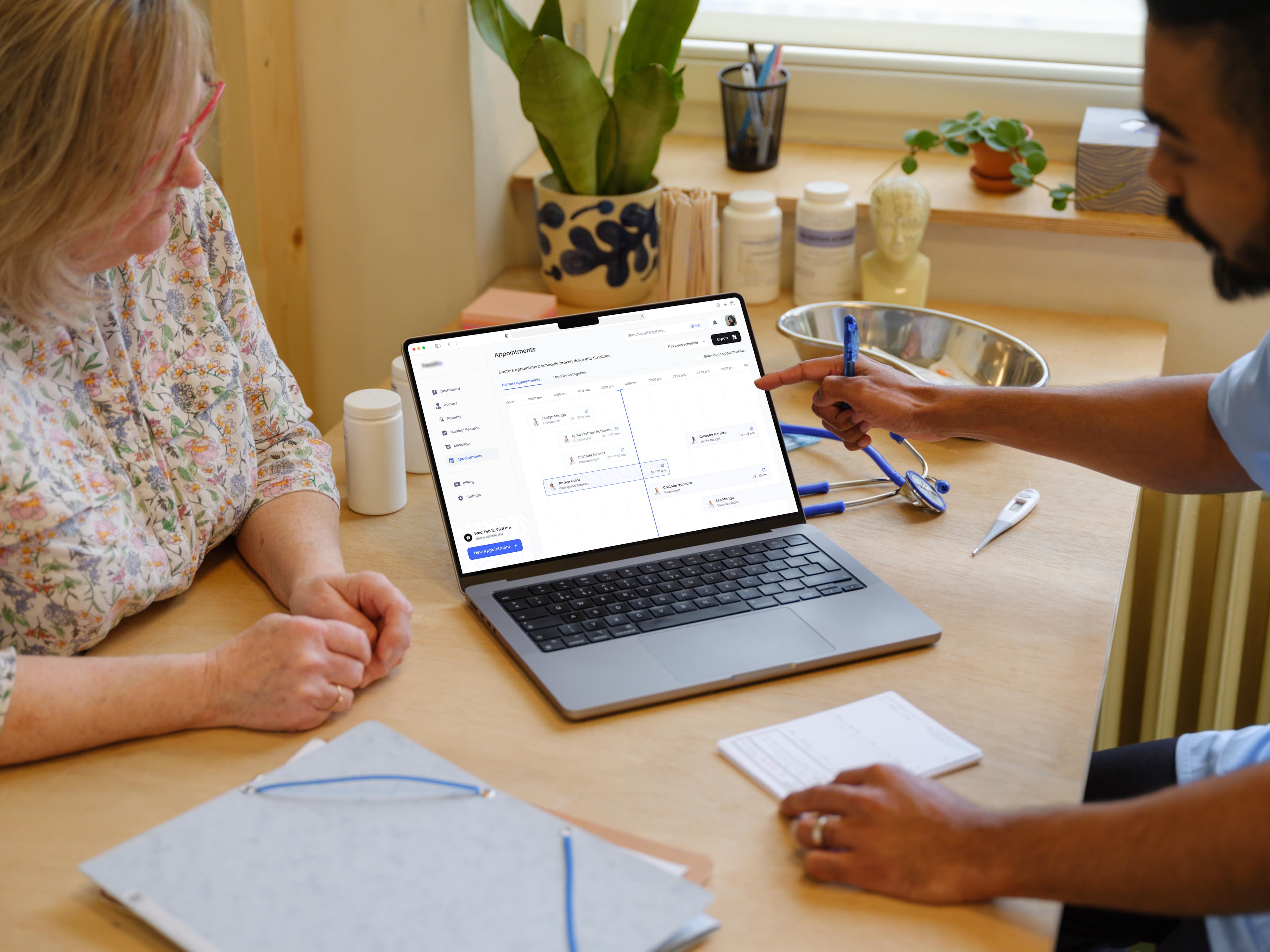 Medical platform features