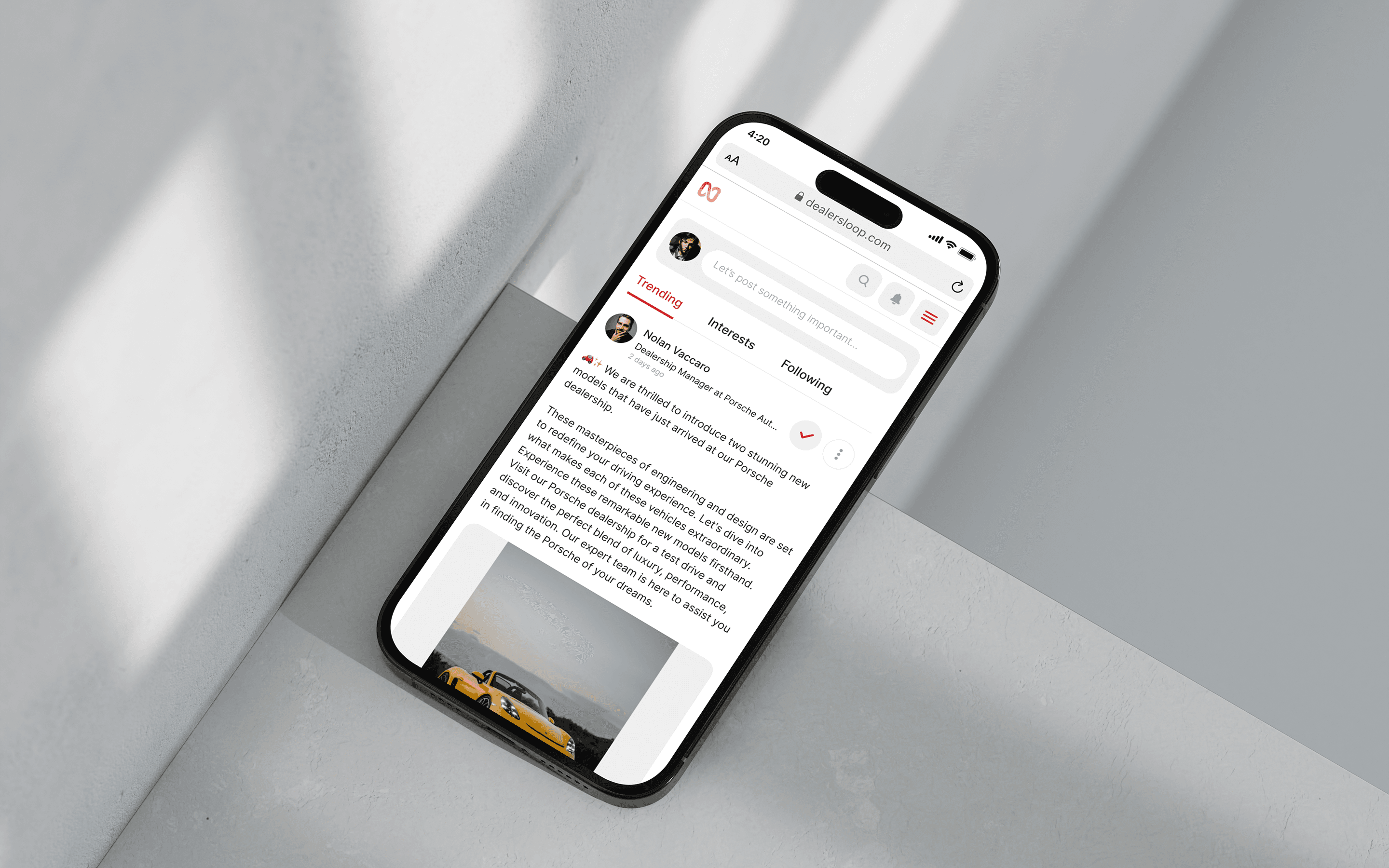 DealersLoop screenshot