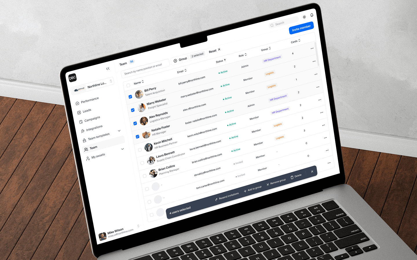 Digital business card platform features